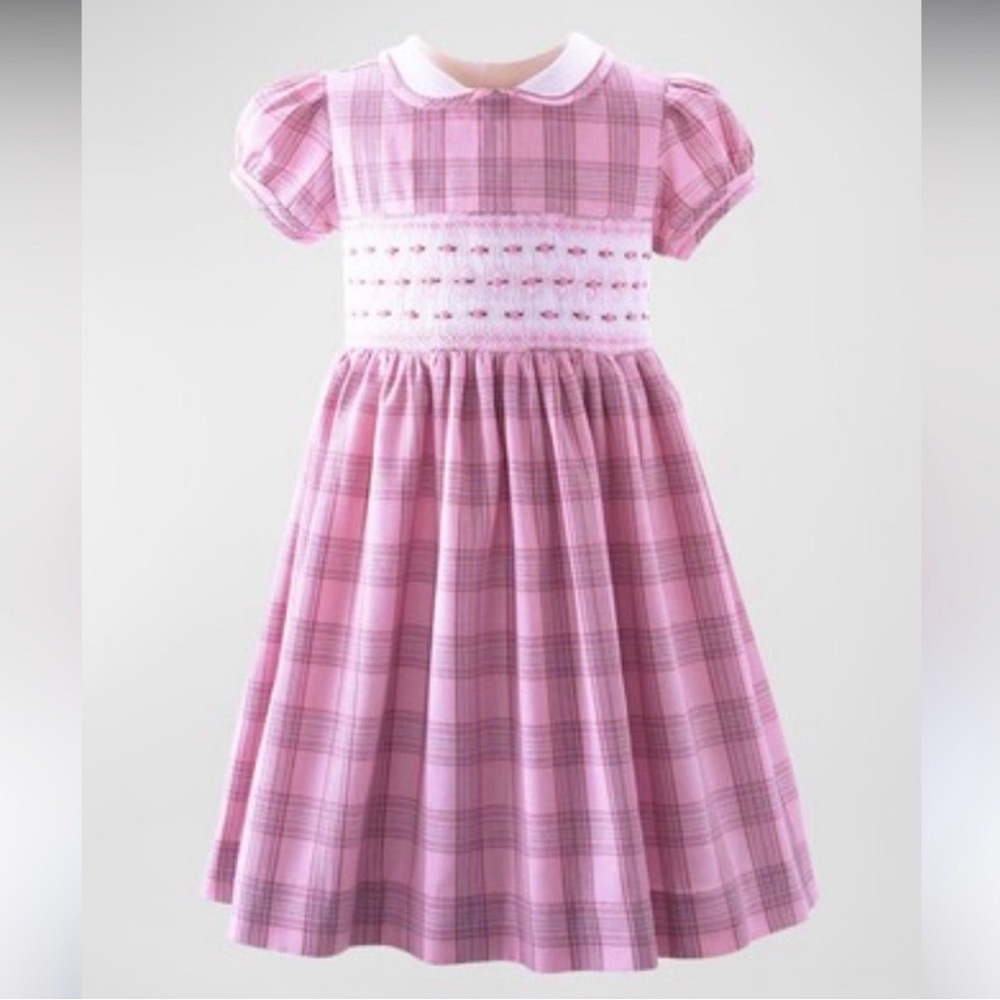 Rachel Riley 2t Pink Plaid Dress
